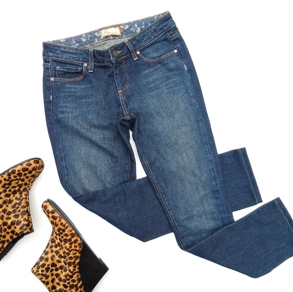 PAIGE Denim - Paige • Skyline Drive skinny darkwash jeans